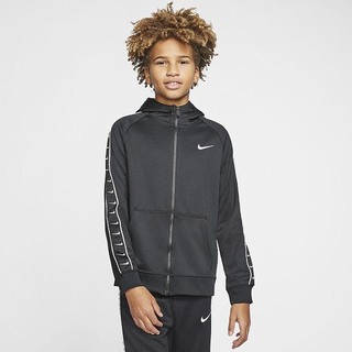 Hanorace Nike Sportswear Swoosh Full-Zip Fete Negrii | SBDV-82950